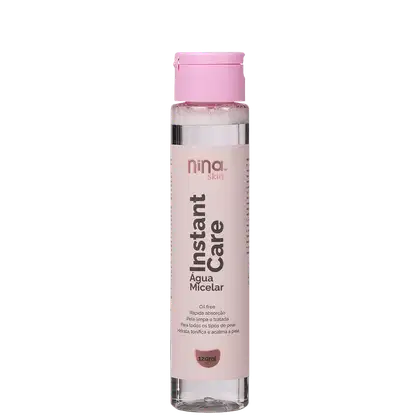 Água Micelar Nina Makeup Instant Care, 120ml.