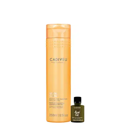 Imagem do produto Kit Cadiveu Professional Nutri Glow  Shampoo e Açaí Oil (2 produtos)
