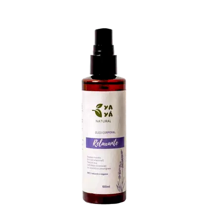 Imagem do produto Yayá Natural Relaxante Lavanda e Capim Limão - Óleo Corporal Hidratante 100ml