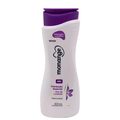 Imagem do produto Monange Hidratação Nutritiva Flor de Lavanda - Hidratante Desodorante Corporal 400ml