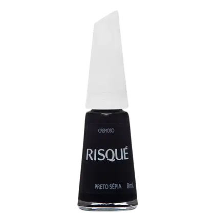 Imagem do produto Risqué Preto Sépia - Esmalte Cremoso 8ml