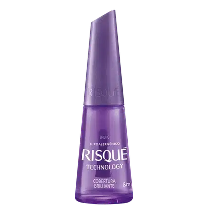 Imagem do produto Risqué Technology - Base Brilhante para Unhas 8ml