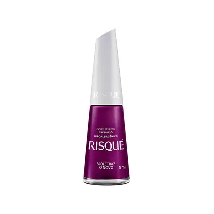 Imagem do produto Risqué Violetraz o Novo - Esmalte Cremoso 8ml