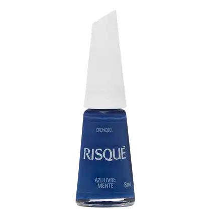 Imagem do produto Risqué Azulivre Mente - Esmalte Cremoso 8ml