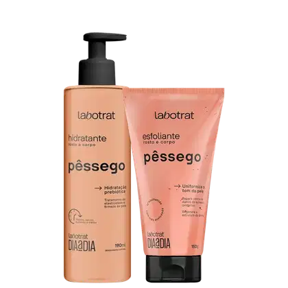 Imagem do produto PACK DIA  A DIA LABOTRAT ESFOLIANTE + HIDRATANTE- PÊSSEGO
