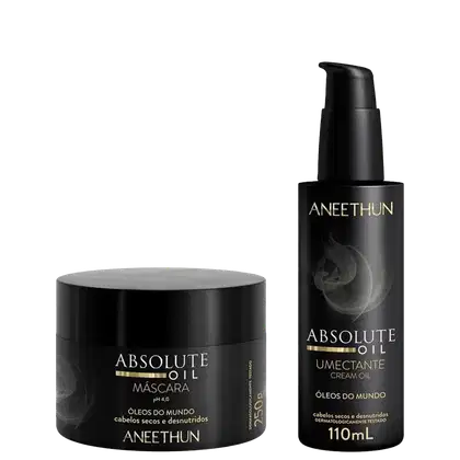 Imagem do produto Kit Aneethun Absolute Oil - Máscara 250g + Umectante 110ml