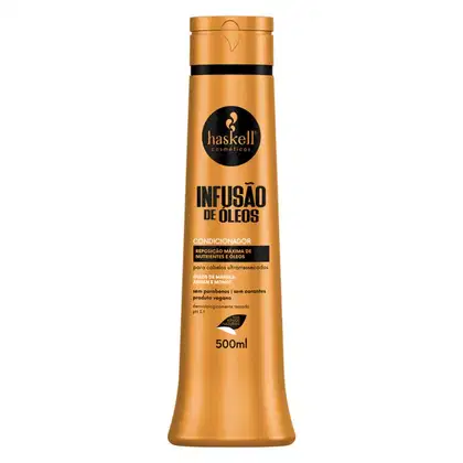 Condicionador Haskell Infusão de Óleos, 500ml.