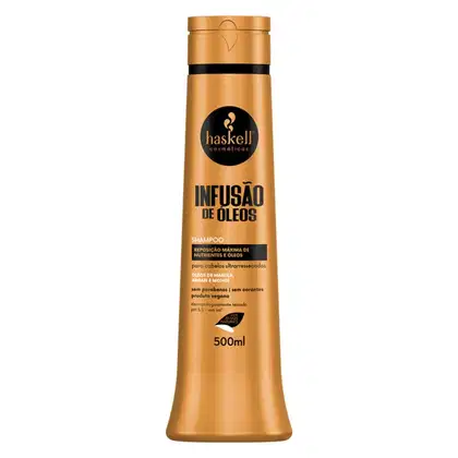 Imagem do produto Shampoo Haskell Infusão de Óleos 500ml