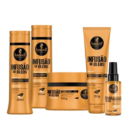 Imagem do produto Kit Haskell Infusão de Óleos Completo 300ml