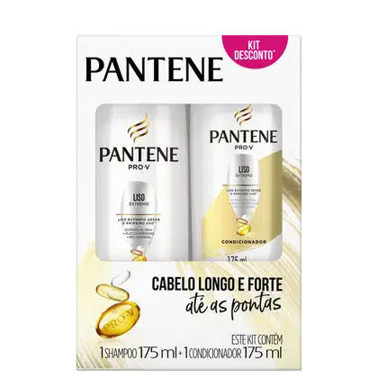 Imagem do produto Kit Pantene Liso Extremo (2 produtos)