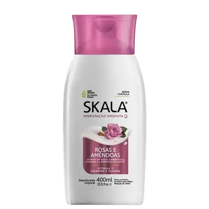 Imagem do produto Skala Rosas e Amêndoas - Loção Hidratante Desodorante Corporal 400ml