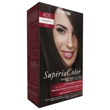 Imagem do produto Amend Supéria Color 400 Castanho - Tonalizante 