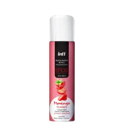 Imagem do produto Intt Eros Jato Seco Morango - Desodorante Íntimo 166ml