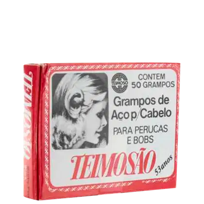 Imagem do produto Teimoso Nº7 Preto - Grampos De Cabelo (50 Unidades)