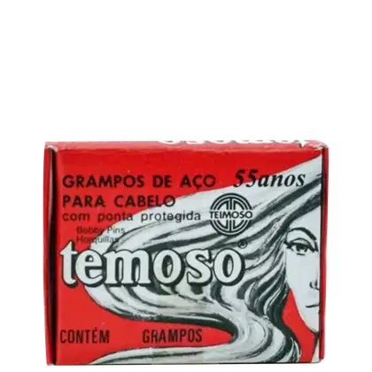 Imagem do produto Teimoso Nº5 Preto - Grampos De Cabelo (100 Unidades)