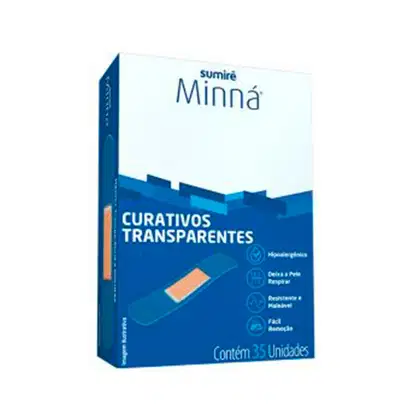 Imagem do produto <div>Minná – Curativos Transparentes (35 Unidades)</div>