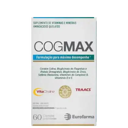 Imagem do produto Suplemento Vitaminico Cogmax 60caps