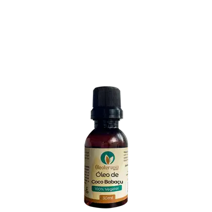 Óleo Vegetal de Coco Babaçu, da marca Oleoterapia Brasil.