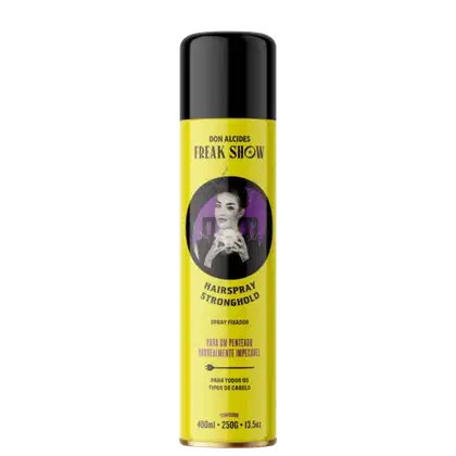 Imagem do produto Don Alcides Hairspray Fixador Strong Hold Freak Show 400ml