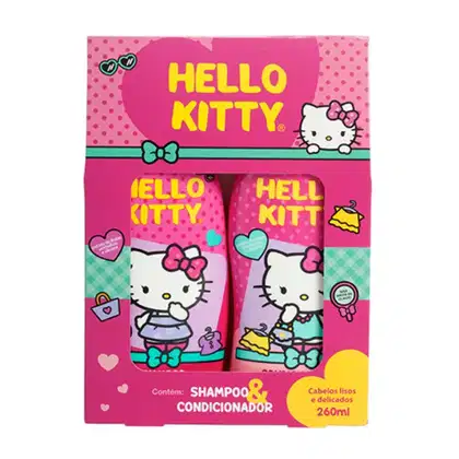 Imagem do produto Hello Kitty Combo Cabelos Lisos e Delicados - Cia da Natureza