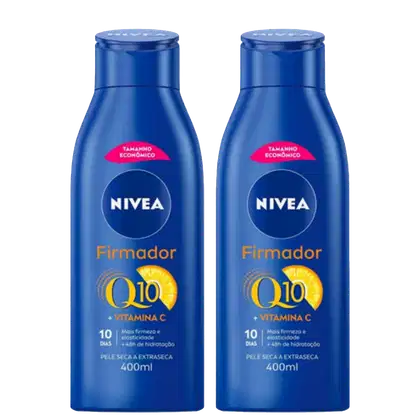 Imagem do produto Kit 2 Creme Firmador Corpo Nivea Q10 Com Vitamina C 400 Ml