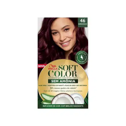 Imagem do produto Kit Soft Color 46 Borgonha - Tonalizante 