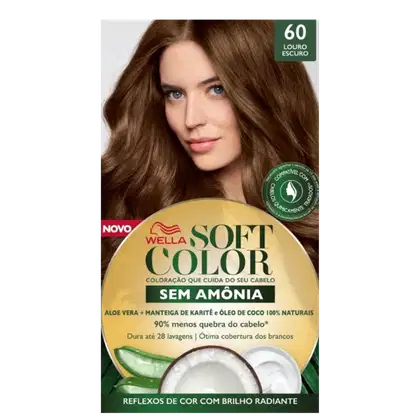 Imagem do produto Kit Soft Color 60 Louro Escuro - Tonalizante 