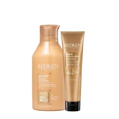 Imagem do produto Kit Redken All Soft Shampoo e Leave-in (2 produtos)