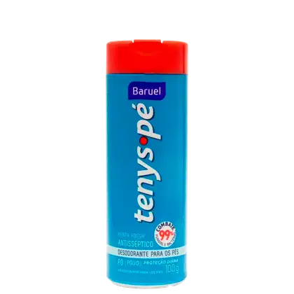 Imagem do produto Tenys Pé Baruel Menta Fresh - Talco Desodorante para os Pés 100g