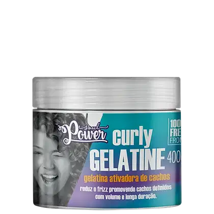 Imagem do produto Soul Power Curly Gelatine - Gelatina Ativadora de Cachos 400g