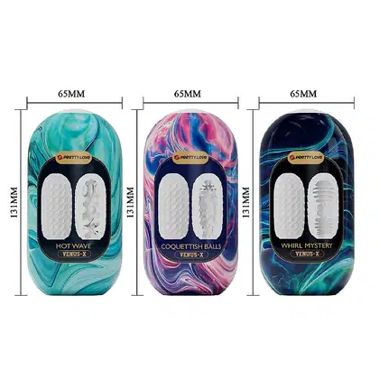 Imagem do produto Super Egg Masturbador Masculino Venus-X Pretty Love - Coquettish Balls