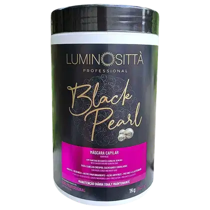 Imagem do produto Luminosittà Professional Black Pearl - Máscara Capilar 1kg