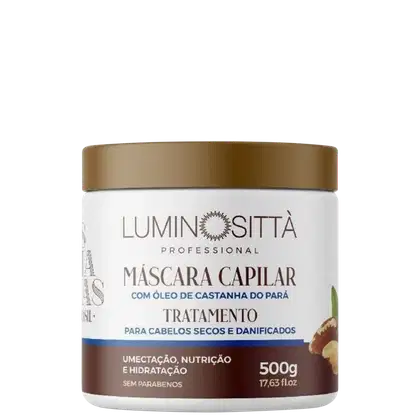 Imagem do produto Luminosittà Professional Castanhas do Brasil - Máscara Capilar 500g