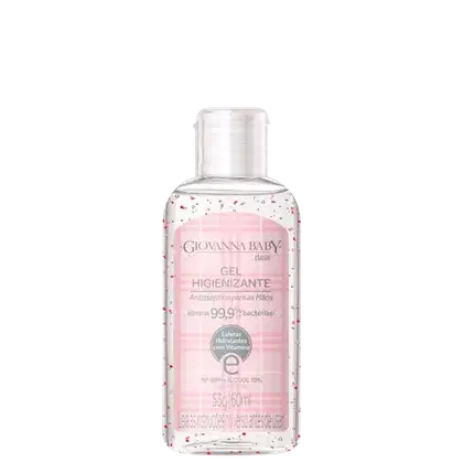 Imagem do produto Giovanna Baby Classic Álcool Gel Higienizante 70% - Gel Antisséptico 60ml