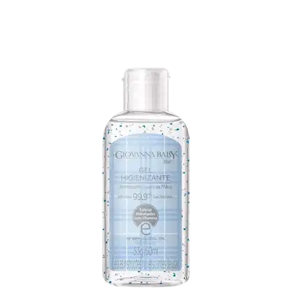 Imagem do produto Giovanna Baby Blue Álcool Gel Higienizante 70% - Gel Antisséptico 60ml