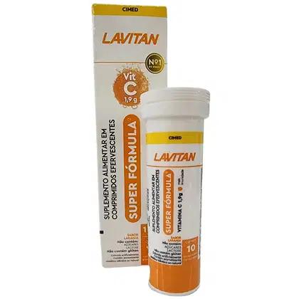 Imagem do produto Cimed Lavitan  Vitamina C 1,9g - Suplemento Alimentar Efervescentes (10 Comprimidos)