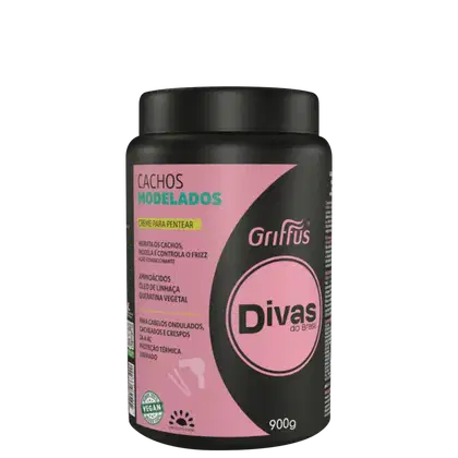 Imagem do produto Griffus Divas do Brasil Cachos Modelados - Creme para Pentear 900g