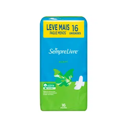 Imagem do produto Sempre Livre Adapt Suave - Absorvente com Abas (16 Unidades)