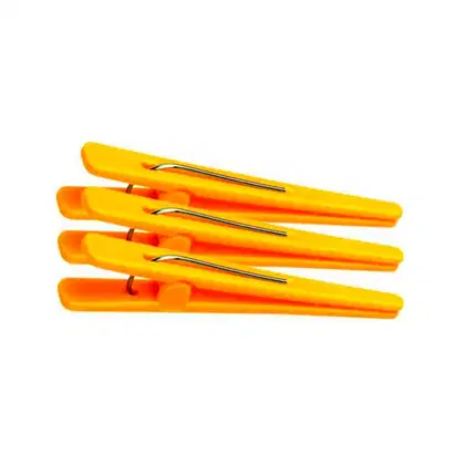 Imagem do produto Santa Clara Plástico Cores Diversas - Clips Para Cabelo (12 Unidades)