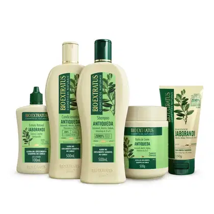 Imagem do produto Kit Bio Extratus Jaborandi Antiqueda Completo Grande (5 Produtos)