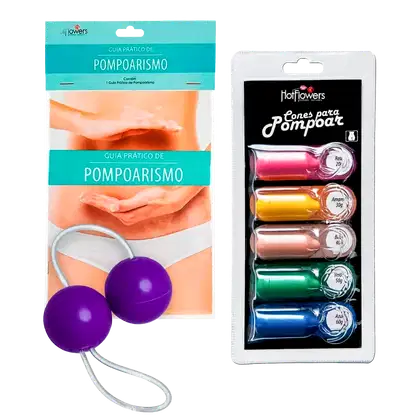 Imagem do produto Kit HotFlowers para Pompoarismo Completo (8 Produtos)