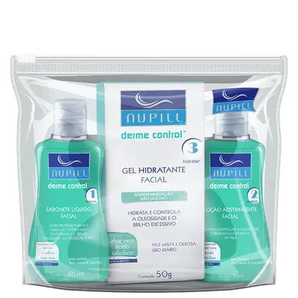 Imagem do produto Kit Nupill Derme Control Travel (3 produtos)