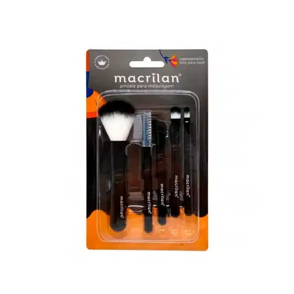 Imagem do produto Kit de Pincéis Macrilan KP5-18 (5 Produtos)