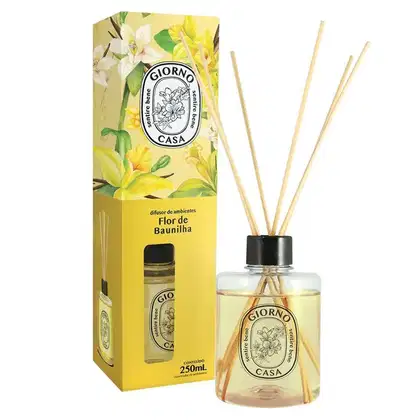 Imagem do produto Difusor de Ambientes Giorno Casa Flor de Baunilha 250ml