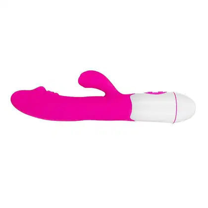 Imagem do produto Vibrador Duplo com 30 Vibrações Snappy Pretty Love - Pink
