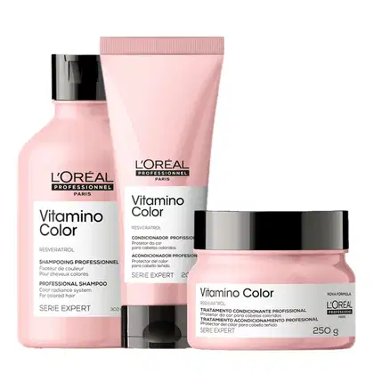 Imagem do produto Kit L'Oréal Professionnel Vitamino Color Trio Home Care (3 Produtos)