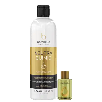 Imagem do produto Kit Borabella Neutra Quimic + Sachê SOS Extreme (2 Produtos)