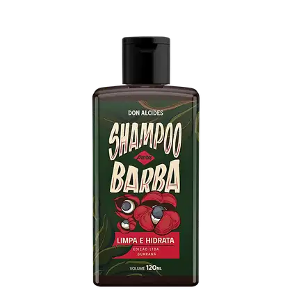 Imagem do produto SHAMPOO PARA BARBA 120ML GUARANA  DON ALCIDES
