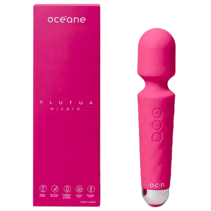 Imagem do produto Océane Flutua Wizard Rosa - Massageador
