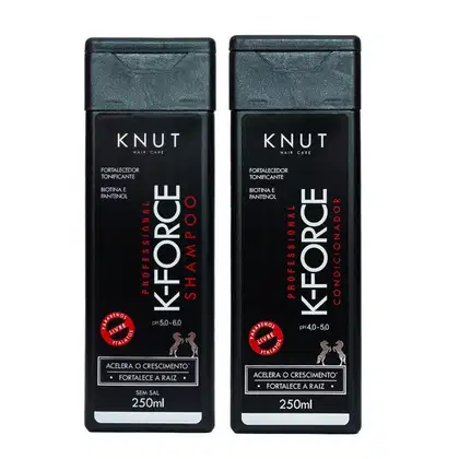 Imagem do produto Knut Kit K-Force Shampoo 250ml + Condicionador 250ml